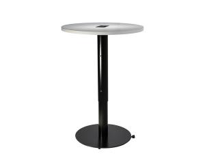30" Round Bar Table, Powered (CEBT-037)
 -- Trade Show Furniture Rental